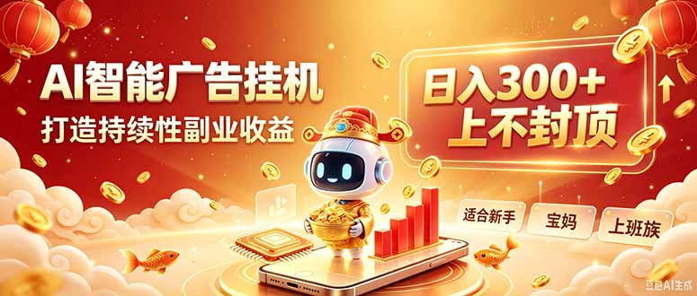 告别手动干活!AI自动化,解锁线上被动收益-来聚吧