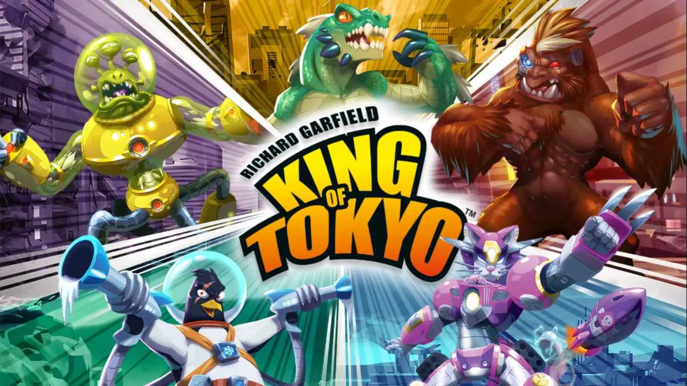 【美版】东京之王 .King of Tokyo 英语-来聚吧