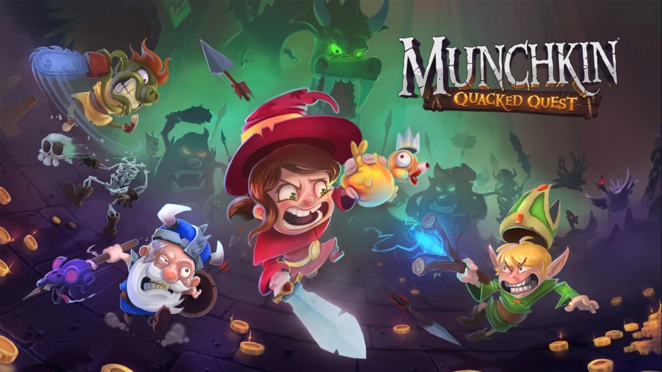 【美版】小白世纪:嘎嘎任务 Munchkin: Quacked Quest 英语-来聚吧