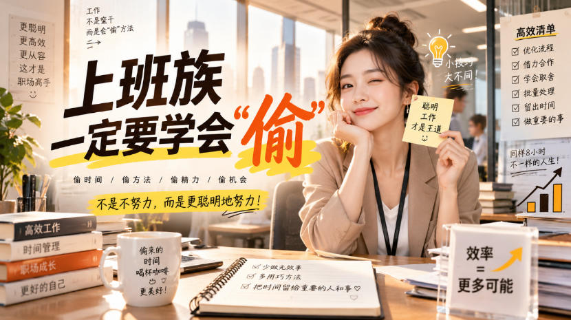 某社群精选付费文：上班族一定要学会“偷“-来聚吧