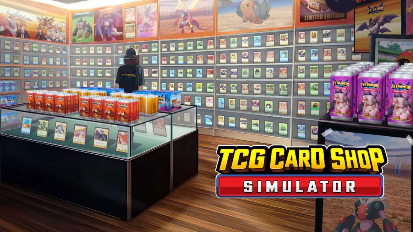 【美版】集换式卡牌商店模拟器 TCG Card Shop Simulator 中文-来聚吧
