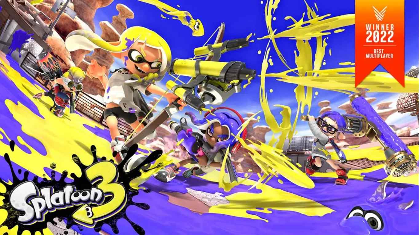 【美版】斯普拉遁3 Splatoon 3 中文-来聚吧