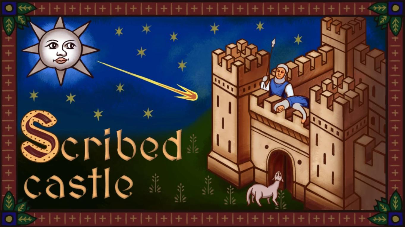 【美版】手绘城堡 Scribed castle 英语-来聚吧