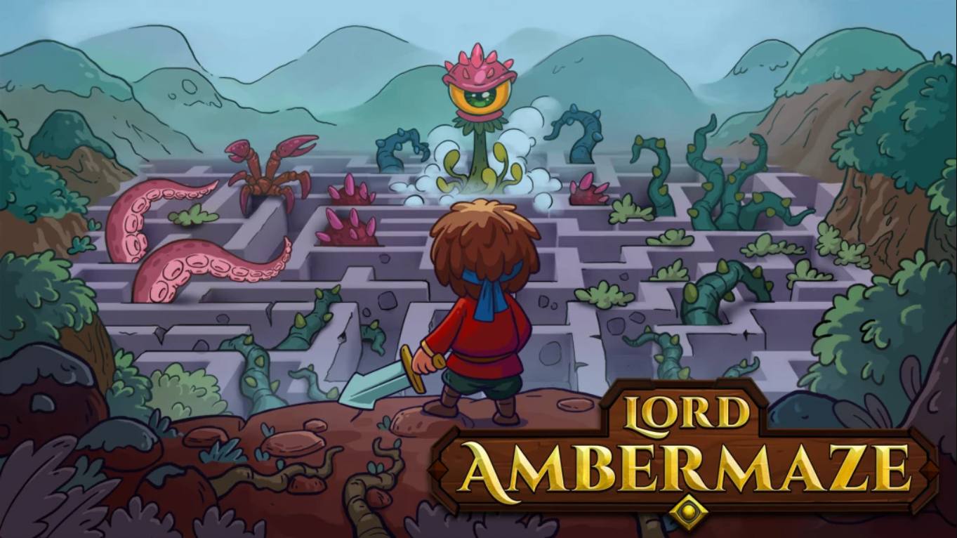 【美版】琥珀迷宫领主 Lord Ambermaze 中文-来聚吧
