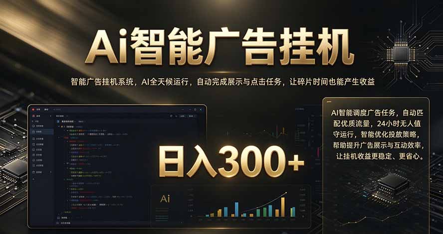 闲置设备别闲置，AI 广告自动化任务，看懂少走弯路-来聚吧
