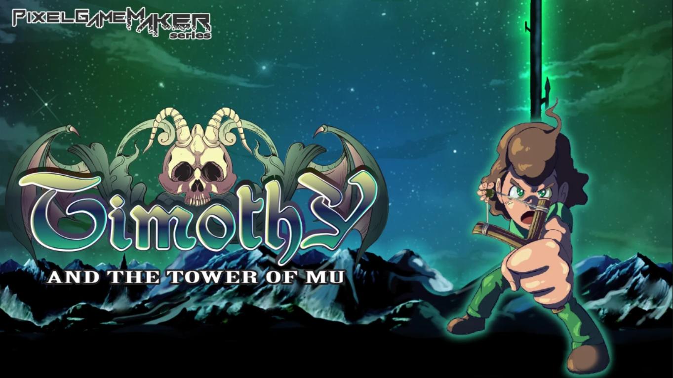 【美版】像素游戏制作大师系列:蒂莫西与穆之塔 Pixel Game Maker Series Timothy and the Tower of Mu 中文-来聚吧