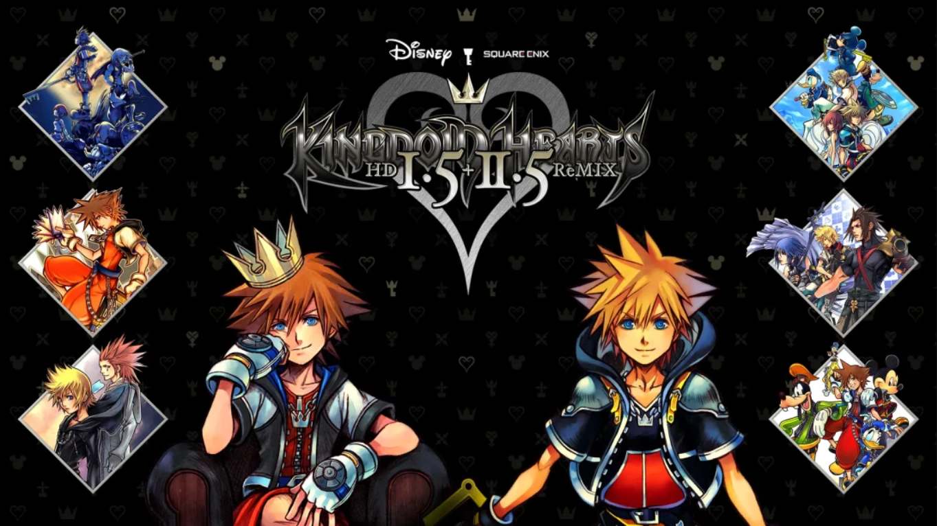 【美版】王国之心 -HD 1.5+2.5 ReMIX- KINGDOM HEARTS -HD 1.5+2.5 ReMIX- 英语-来聚吧