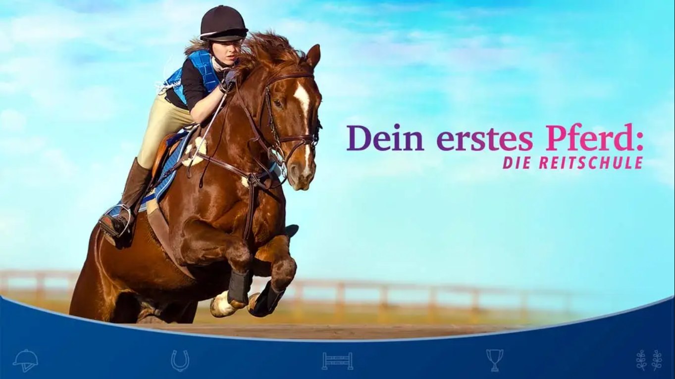 【德版】Dein erstes Pferd: DIE REITSCHULE 英语-来聚吧