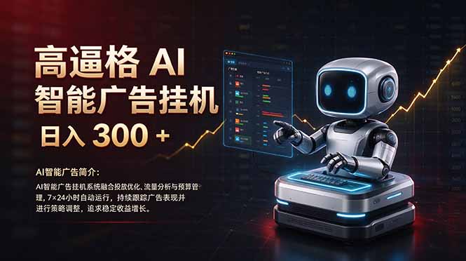 普通人的 AI 副业机会，日入300+新手小白也能起步，-来聚吧