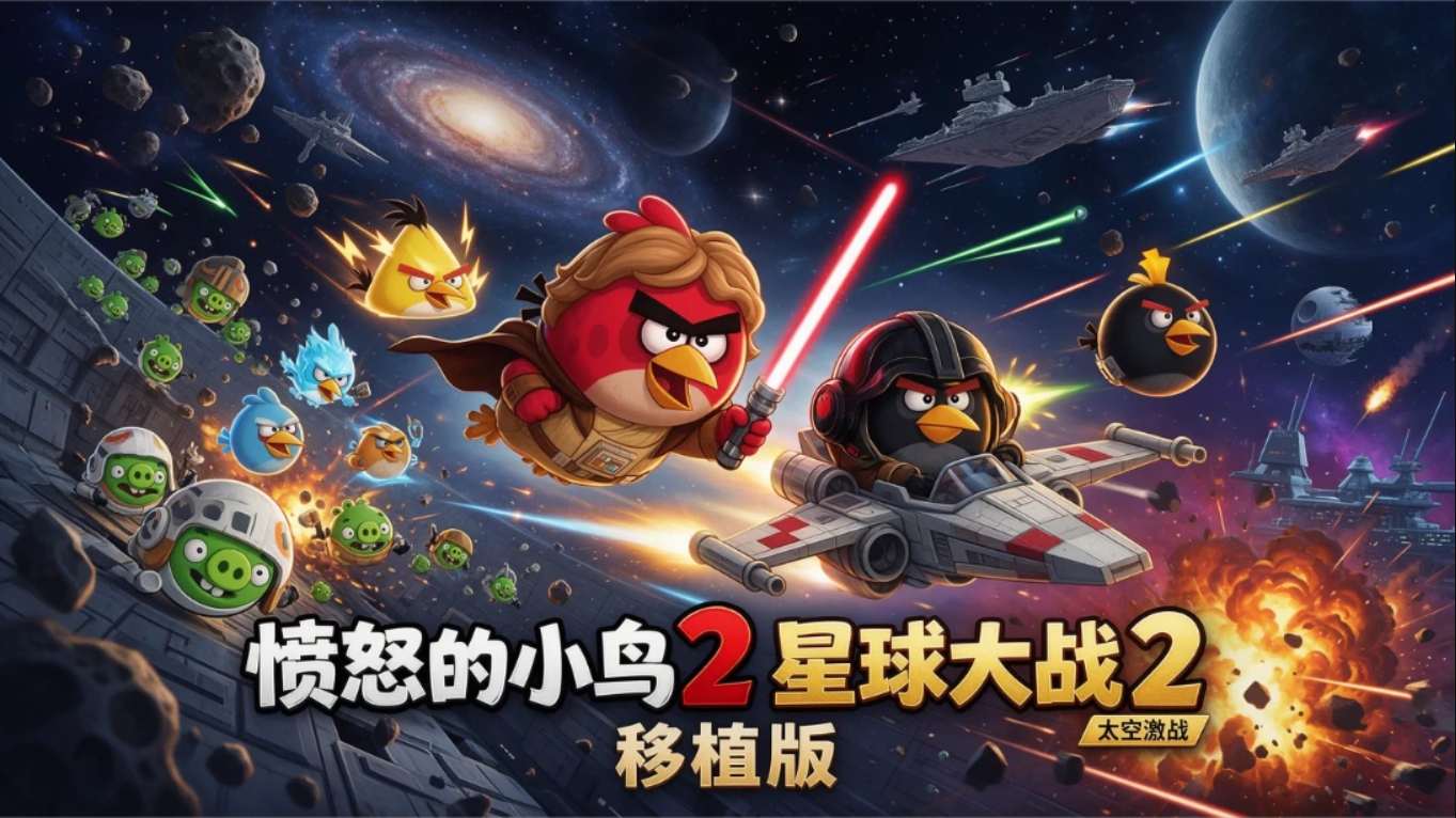 【移植游戏】愤怒的小鸟星球大战2 移植游戏-来聚吧