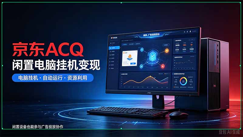 京东ACQ是什么？闲置电脑挂机采集项目拆解-来聚吧