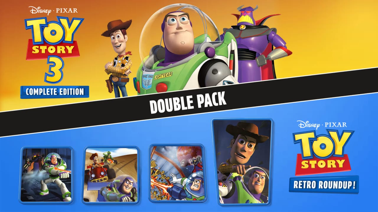 玩具总动员:复古大集合!+玩具总动员3完整版 双合集丨Disney/Pixar Toy Story: Retro Roundup! + Toy Story 3 Complete Edition Double Pack-来聚吧