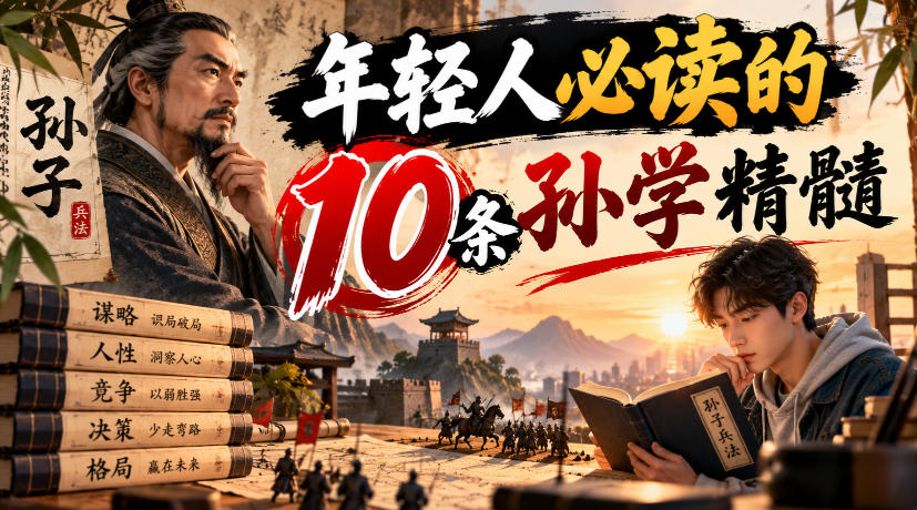 某公众号付费文章：年轻人必读的10条孙学精髓-来聚吧