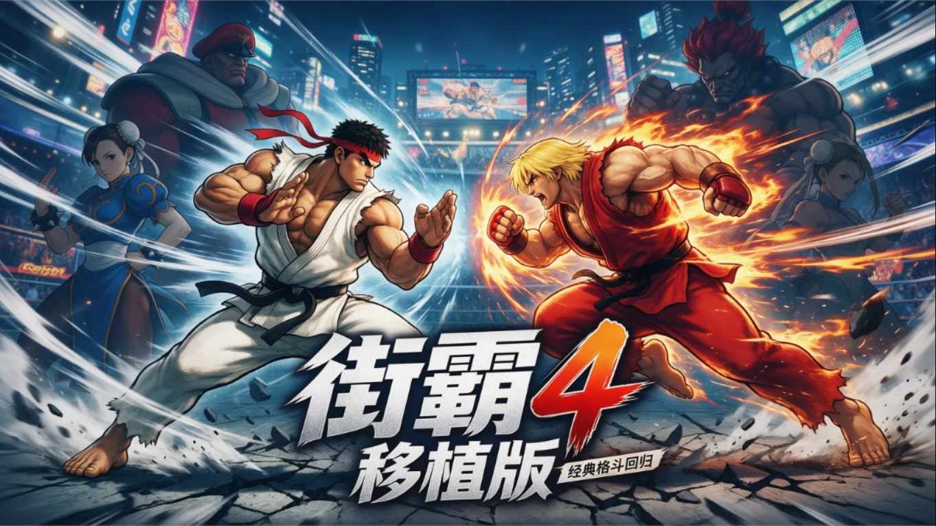 【移植游戏】终极街头霸王4【xbox360移植版】 移植游戏-来聚吧