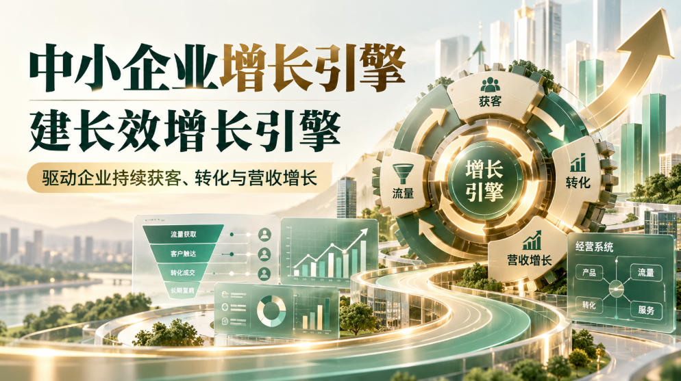中小企业增长引擎，建长效增长引擎，驱动企业持续获客、转化与营收增长-来聚吧